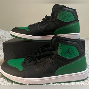 Jordan access High-Top Sneakers for men in Black & Green